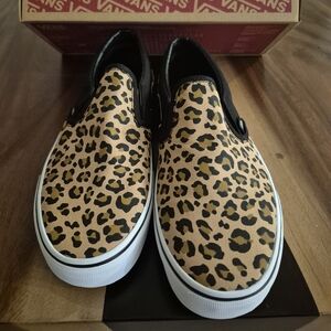 Vans Classic Slip On  Animalier Black